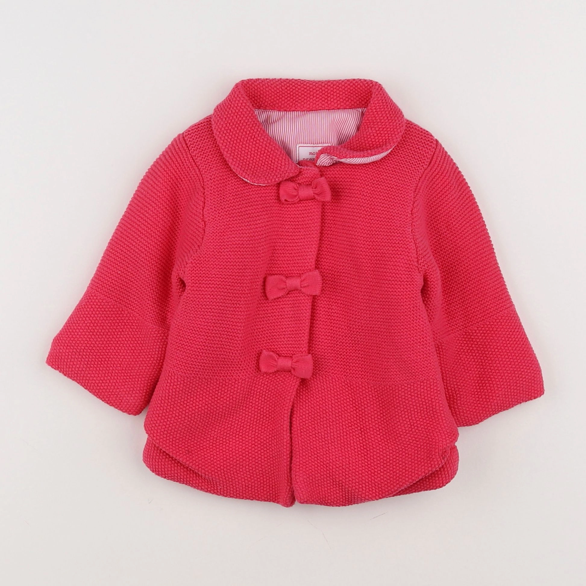 Jacadi - manteau rose - 6 mois